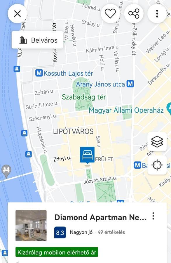 Diamond Apartman Near To Basilica Budapeşte Dış mekan fotoğraf